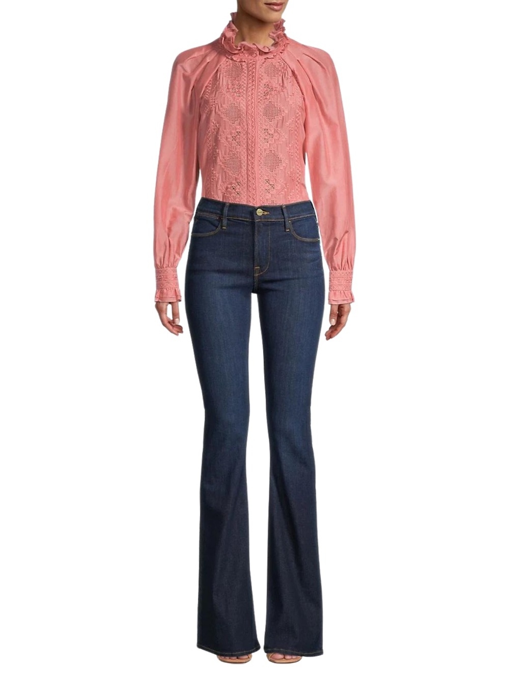 Kobi Halperin Shenae Blouse size Small Blush